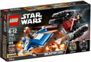 LEGO 75196 Star Wars A-Wing vs. TIE Silencer Microfighters