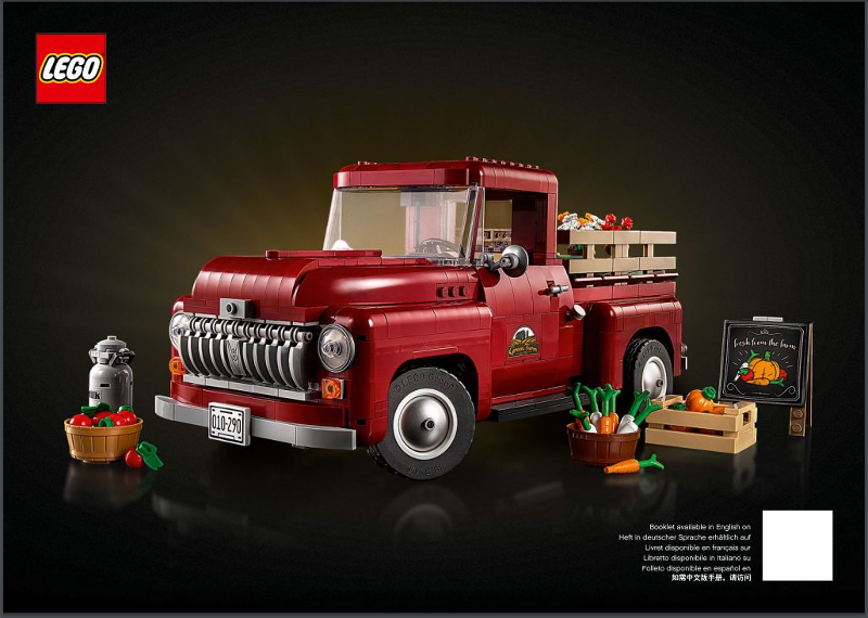 LEGO 10290 Creator Pickup Truck