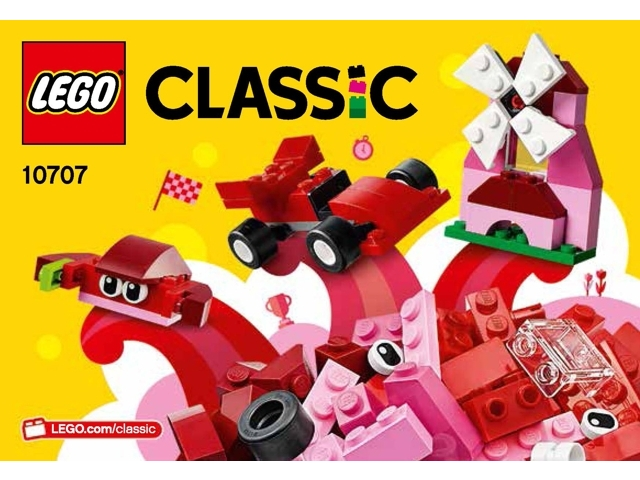 LEGO 10707 Classic Red Creativity Box