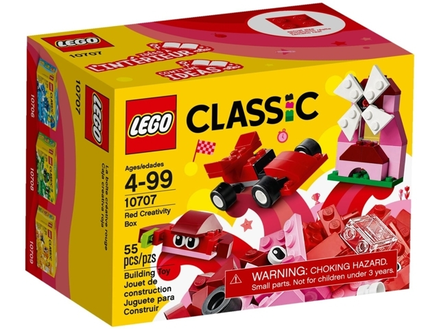 LEGO 10707 Classic Red Creativity Box