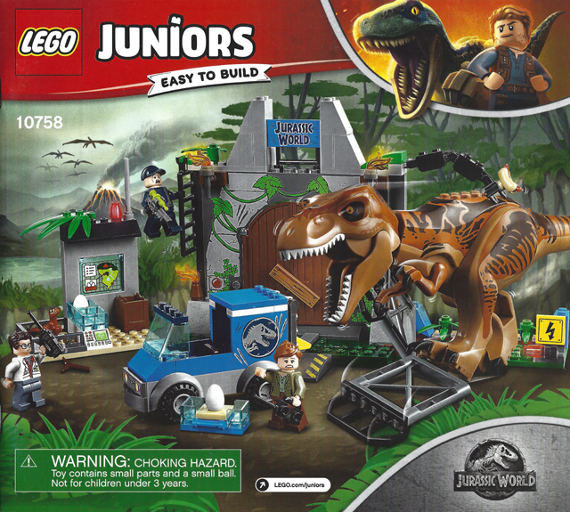 LEGO 10758 Jurassic World T. Rex Breakout