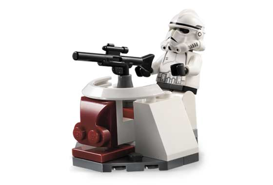 LEGO 7655 Star Wars Clone Troopers Battle Pack