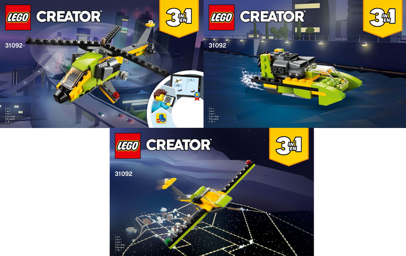 LEGO 31092 Creator Helicopter Adventure