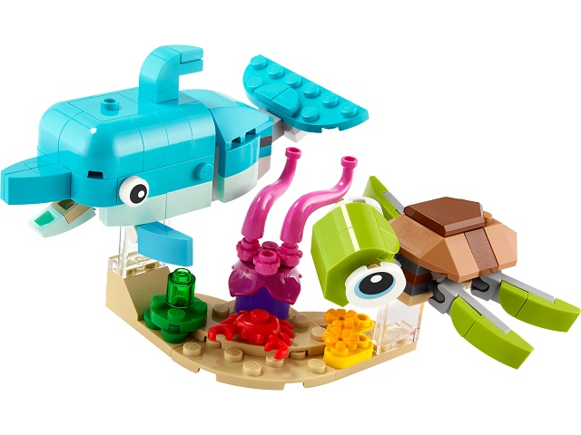 LEGO 31128 Creator Dolphin and Turtle