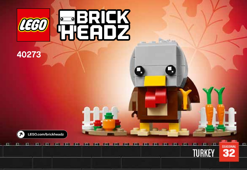 LEGO 40273 BrickHeaddz Turkey