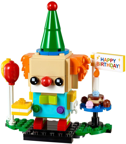 LEGO 40348 BrickHeadz Birthday Clown