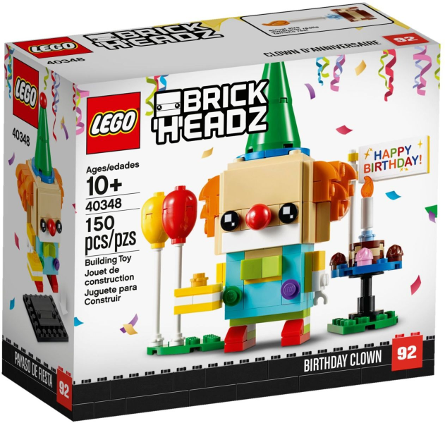 LEGO 40348 BrickHeadz Birthday Clown