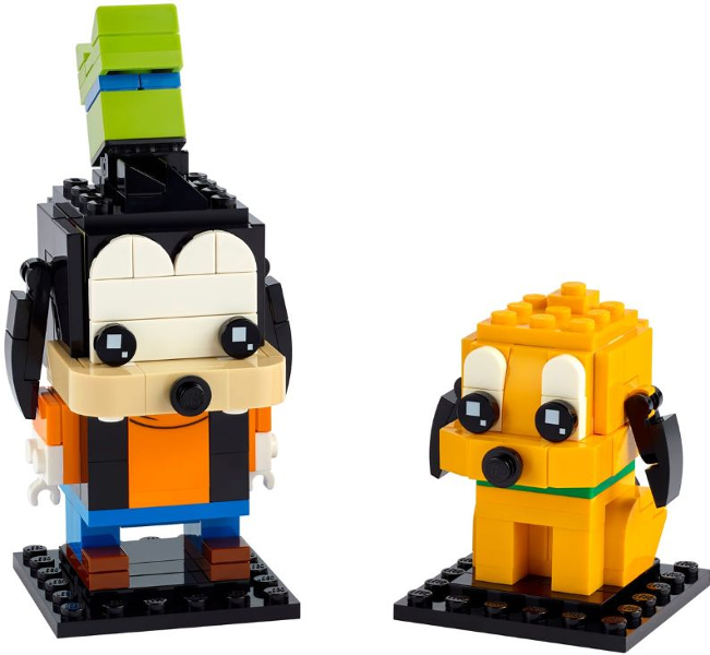 LEGO 40378 BrickHeadz Pluto & Goofy