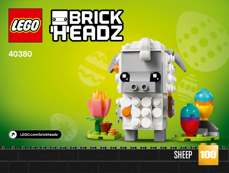 LEGO 40380 BrickHeadz Sheep