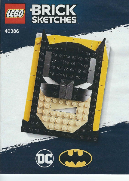 LEGO 40386 Brick Sketches Batman