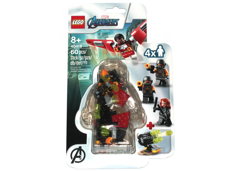 LEGO 40418 Super Heroes Falcon & Black Widow Blister Pack