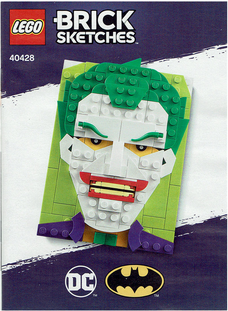 LEGO 40428 Brick Sketches The Joker