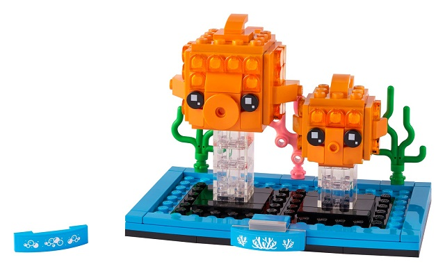 LEGO 40442 BrickHeadz Goldfish & Fry