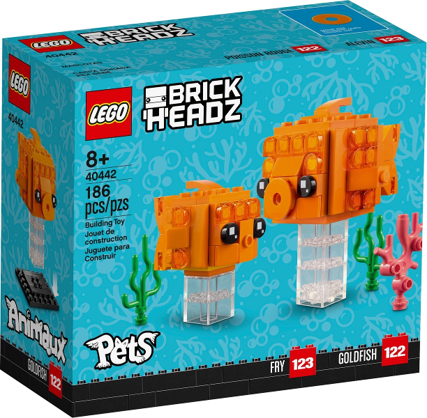 LEGO 40442 BrickHeadz Goldfish & Fry