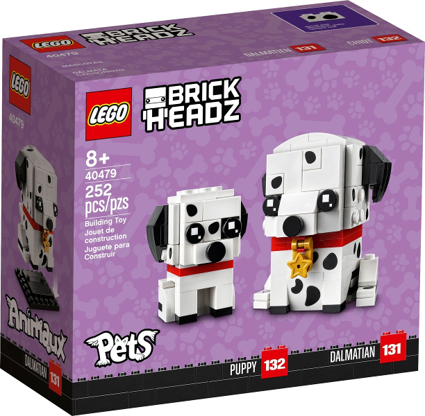 LEGO 40479 BrickHeadz Dalmatian & Puppy