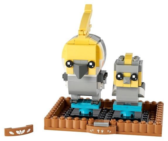 LEGO 40481 BrickHeadz Cockatiel & Chick