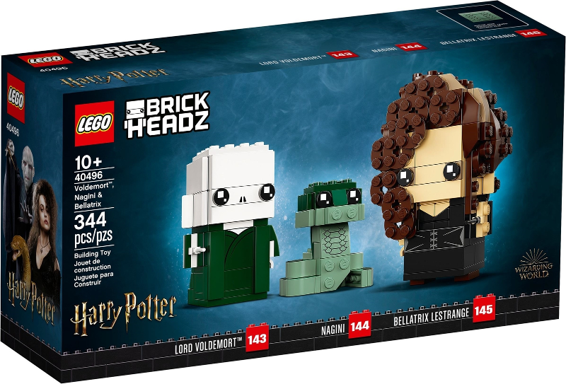 LEGO 40496 BrickHeadz Voldemort, Nagini & Bellatrix