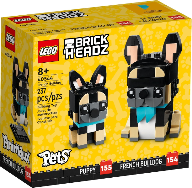 LEGO 40544 BrickHeadz French Bulldog