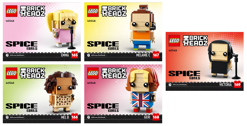 LEGO 40548 BrickHeadz Spice Girls Tribute