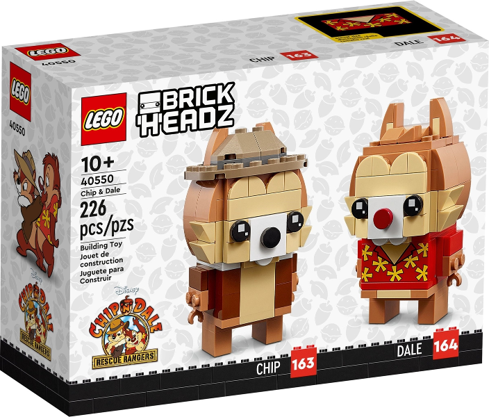 LEGO 40550 BrickHeadz Chip & Dale