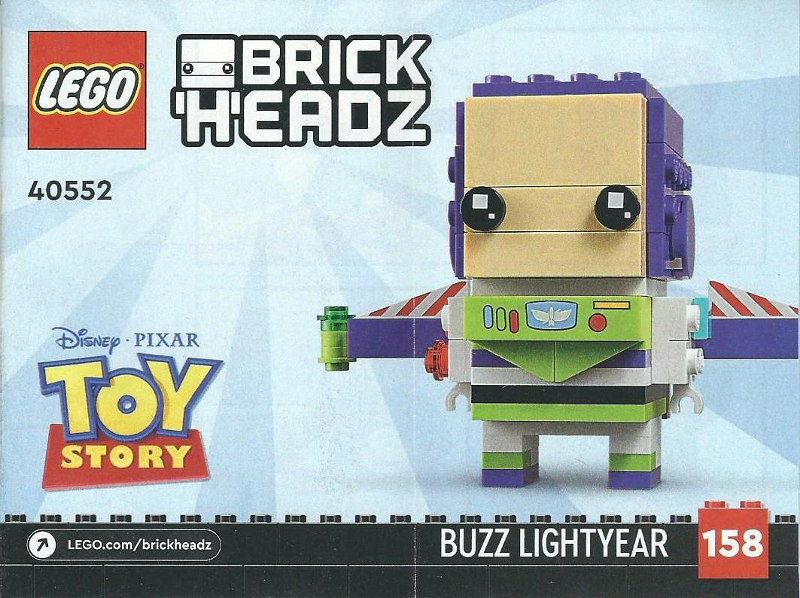 LEGO 40552 BrickHeadz Buzz Lightyear