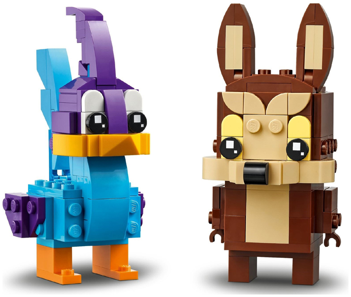 LEGO 40559 BrickHeadz Road Runner & Wile E. Coyote