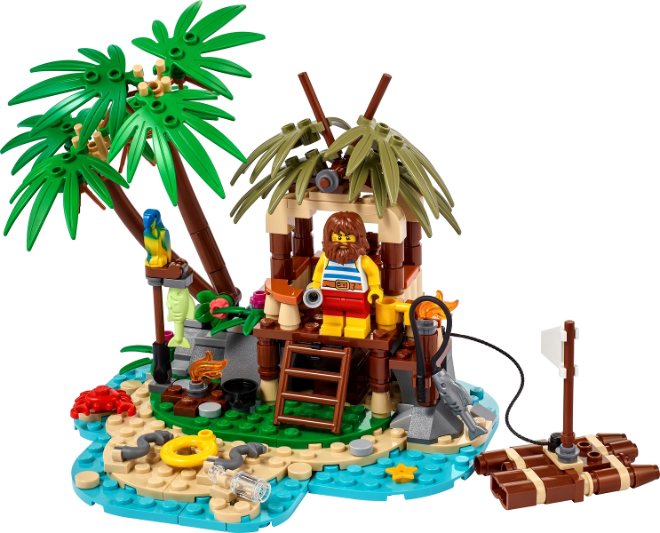 LEGO 40566 Ideas Ray the Castaway