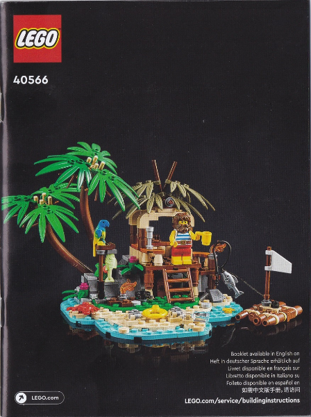 LEGO 40566 Ideas Ray the Castaway