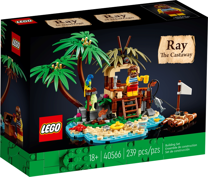 LEGO 40566 Ideas Ray the Castaway