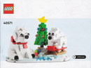 LEGO 40571 Holiday & Event Wintertime Polar Bears