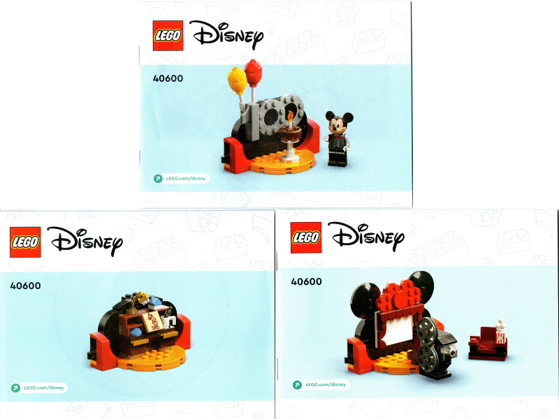 LEGO 40600 Disney 100 Years Celebration