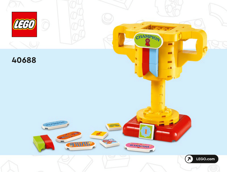 LEGO 40688 Promotional Trophy Award