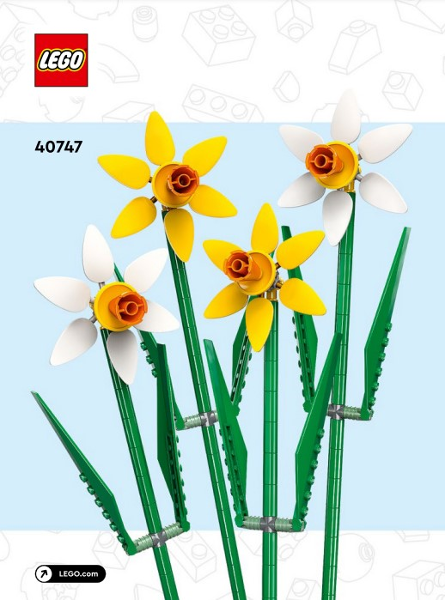 LEGO 40747 Creator Daffodils