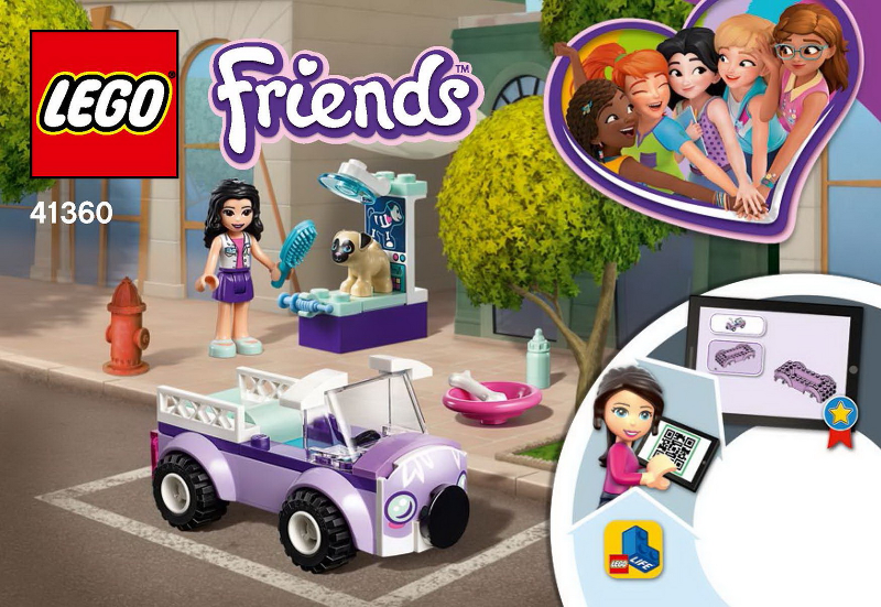LEGO 41360 Friends Emma's Mobile Vet Clinic