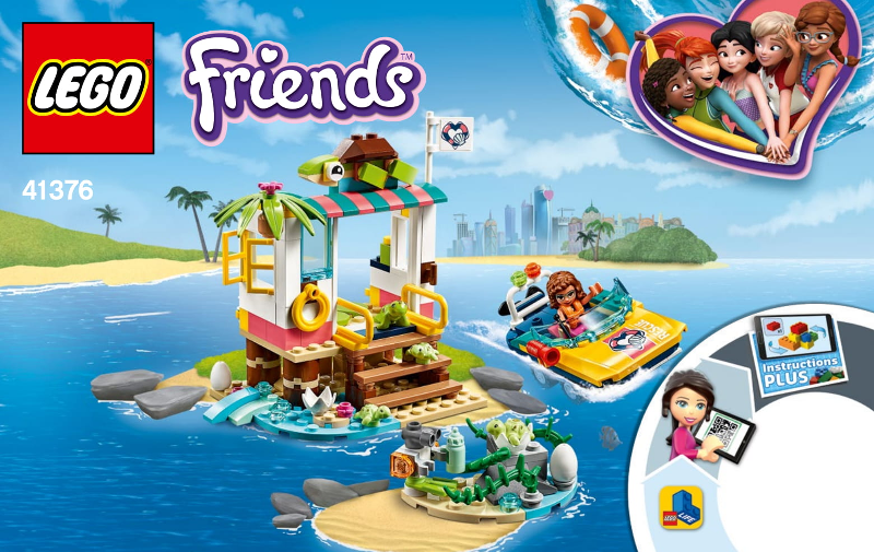 LEGO 41376 Friends Turtles Rescue Mission