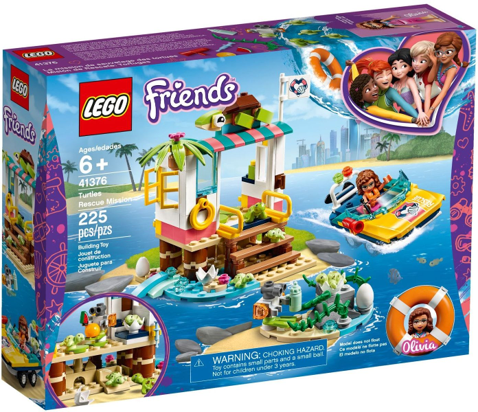 LEGO 41376 Friends Turtles Rescue Mission