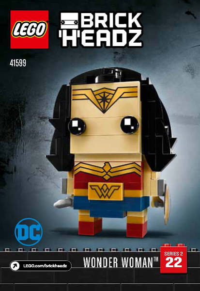 LEGO 41599 BrickHeadz Wonder Woman