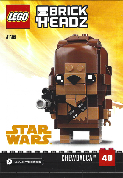 LEGO 41609 BrickHeadz Chewbacca