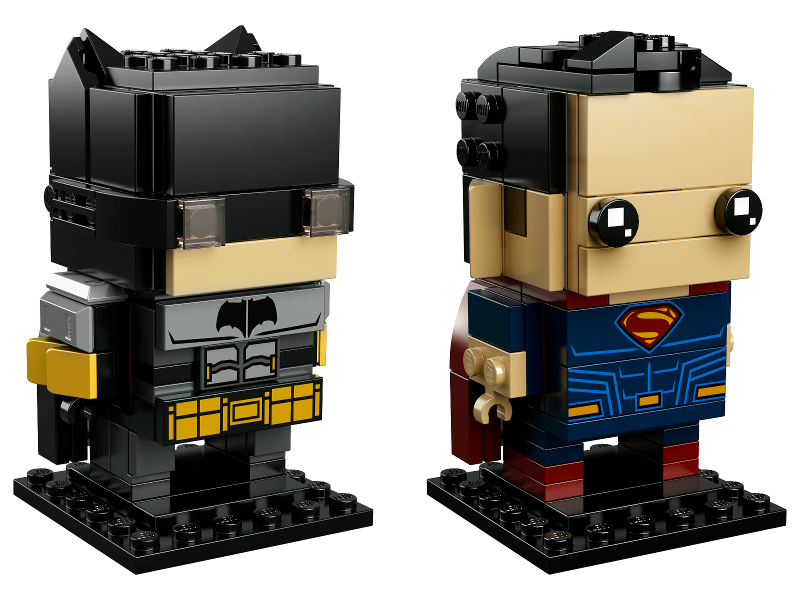 LEGO 41610 BrickHeadz Tactical Batman & Superman