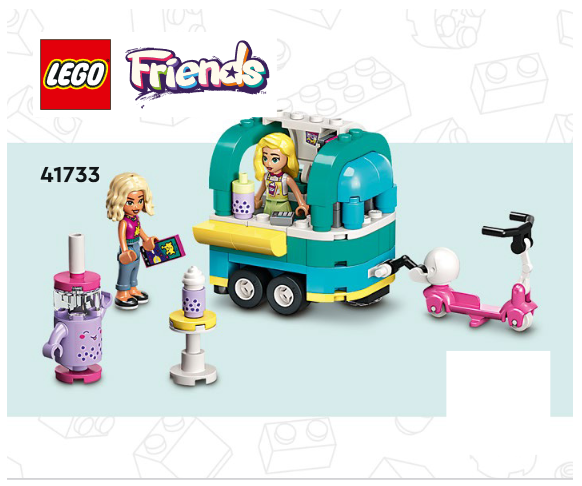 LEGO 41733 Friends Mobile Bubble Tea Shop