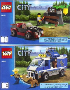 LEGO 4441 City Police Dog Van