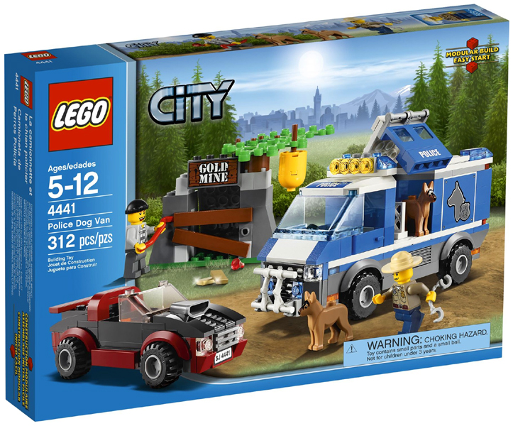 LEGO 4441 City Police Dog Van