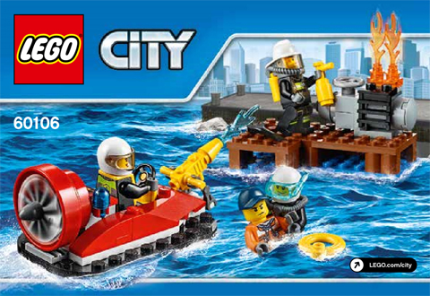 LEGO 60106 City Fire Starter Set