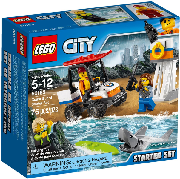 LEGO 60163 City Coast Guard Starter Set