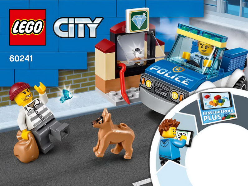 LEGO 60241 City Police Dog Unit