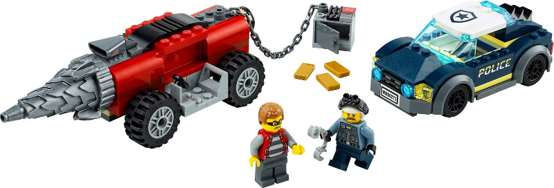 LEGO 60273 City Elite Police Driller Chase
