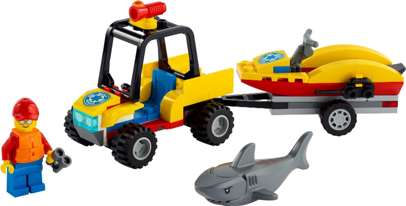 LEGO 60286 City Beach Rescue ATV