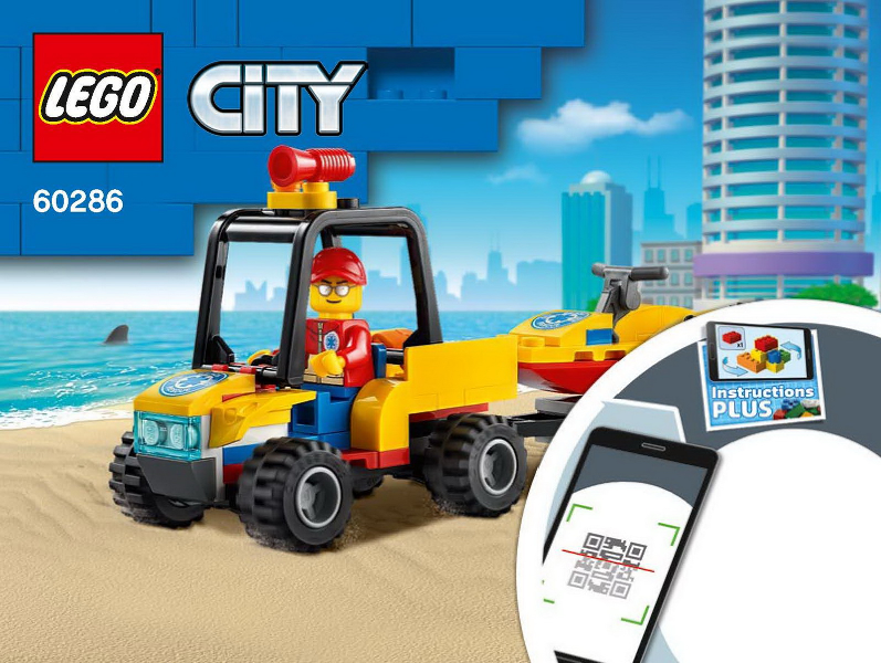 LEGO 60286 City Beach Rescue ATV