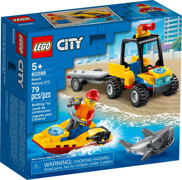 LEGO 60286 City Beach Rescue ATV