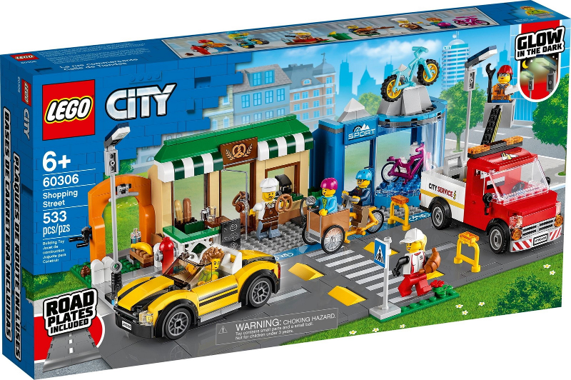 LEGO 60306 City Shopping Street